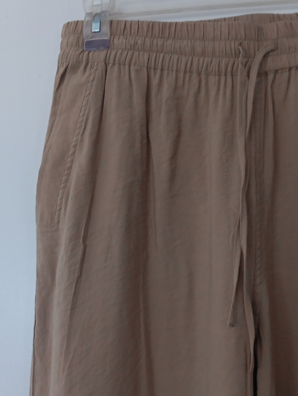 Rachel Zoe High Waist Wide-Leg Drawstring Pants #3681 - Picture 2 of 7